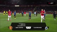 فوتبال منچستریونایتد 5-0 کلوب بروژ