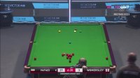 مسابقه اسنوکر شوت اوت حسین وفایی با دنیل ومرزلی (یک چهارم نهایی) برد حسین وفایی