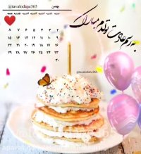 کلیپ تولد بهمن ماهی/ تولدت مبارک بهمن ماهی جان
