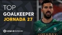 دروازه بان برتر هفته 27 لالیگا