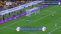فوتبال اروگوئه - کلمبیا (گزارش سهراب امینی)