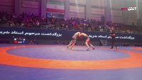 مسابقات کشتی فرنگی نوجوانان استان تهران