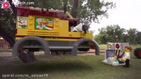 ماشین بازی کودکان با داستان - ماشین لگو در زندگی واقعی