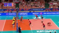 والیبال  آمریکا 0-3 برزیل