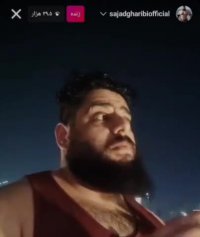 لایو اینستاگرامی سجاد غریبی هالک ایرانی  پس از افتضاح در دبی