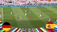 فوتبال اسپانیا - فرانسه (گزارش انگلیسی)