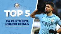 5 گل برتر منچسترسیتی در دور سوم جام حذفی انگلیس
